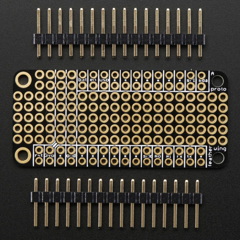 FeatherWing Proto - Prototyping Add-on For All Feather Boards Adafruit 19040248 Adafruit