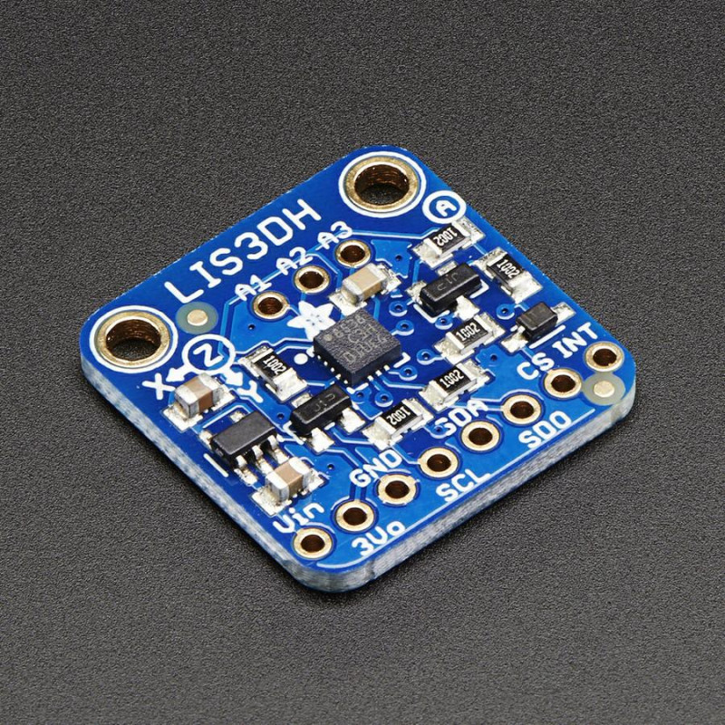 Adafruit LIS3DH Triple-Axis Accelerometer (+-2g/4g/8g/16g) Adafruit19040250 Adafruit