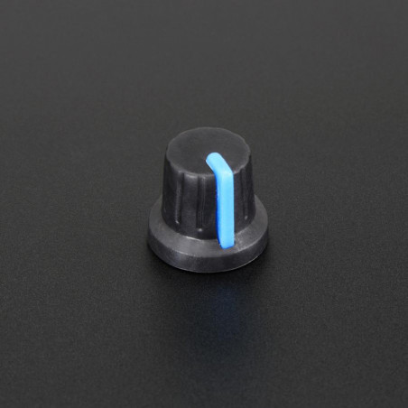 Potentiometer Knob - Soft Touch T18 - Red