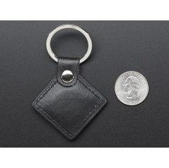 MiFare Classic (13.56MHz RFID/NFC) Leather Keychain Fob - 1KB Adafruit 19040272 Adafruit