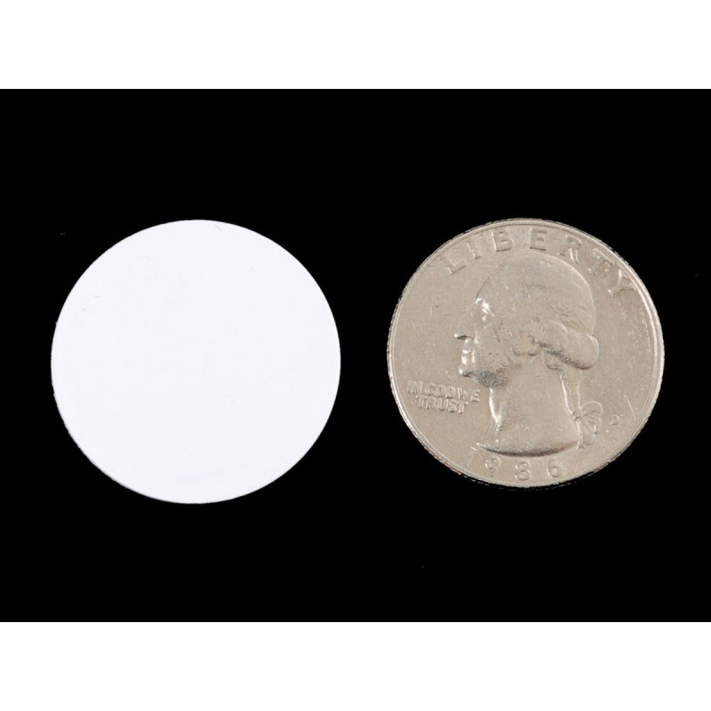 MiFare Classic (13.56MHz RFID/NFC) White Tag - 1KB Adafruit 19040274 Adafruit
