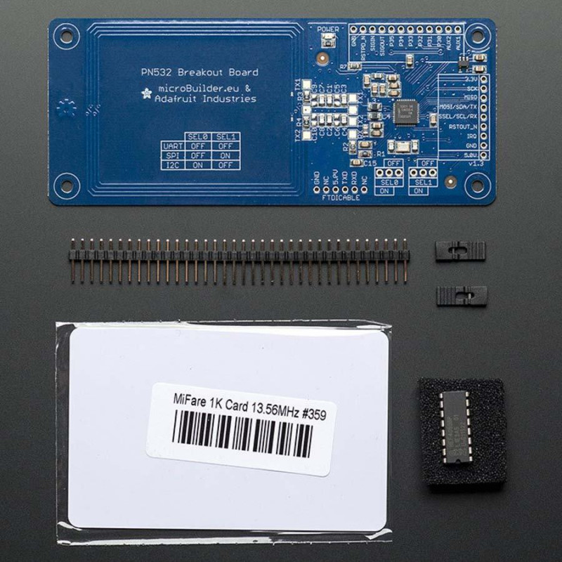 PN532 NFC/RFID controller breakout board - v1.6 Adafruit19040275 Adafruit