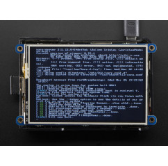 PiTFT Plus 480x320 3.5" TFT+Touchscreen for Raspberry Pi Adafruit 19040282 Adafruit