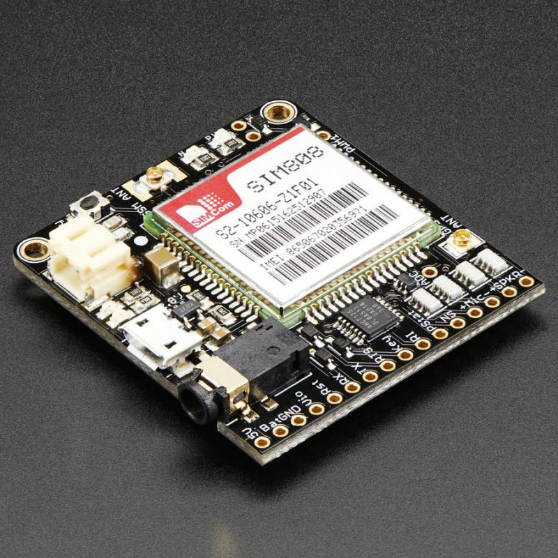 Adafruit FONA 808 - Mini Cellular GSM + GPS Breakout Adafruit19040283 Adafruit