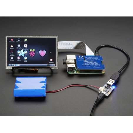 PowerBoost 1000 Charger - Rechargeable 5V Lipo USB Boost @ 1A - 1000C