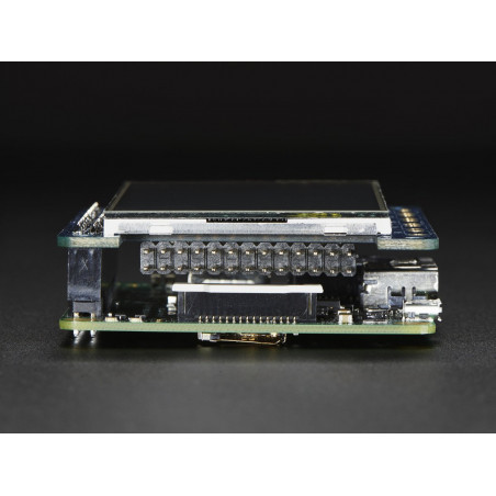 Adafruit PiTFT 2.4" HAT Mini Kit - 320x240 TFT Touchscreen