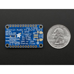 Adafruit Audio FX Mini Sound Board - WAV/OGG Trigger - 16MB Adafruit 19040298 Adafruit