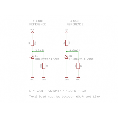 Adafruit Precision Voltage Reference (LM4040) Breakout - 2.048V and 4.096V