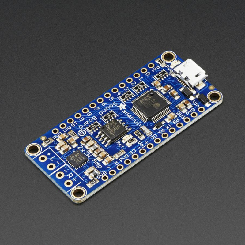 Adafruit Audio FX Sound Board - WAV/OGG Trigger - 2MB storage with 2.2W Stereo Amp Adafruit 19040320 Adafruit