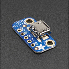 Adafruit USB Micro-B Breakout Board Adafruit19040337 Adafruit