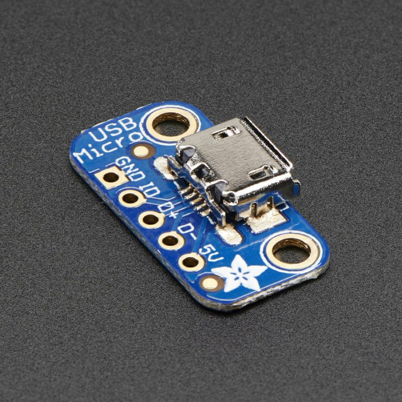 Adafruit USB Micro-B Breakout Board Adafruit19040337 Adafruit