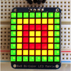 Adafruit Bicolour LED Square Pixel Matrix with I2C Backpack Adafruit19040347 Adafruit