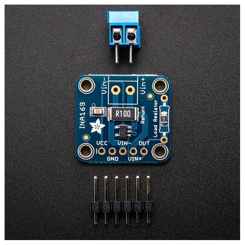 Adafruit INA169 Analog DC Current Sensor Breakout - 60V 5A Max Adafruit19040351 Adafruit