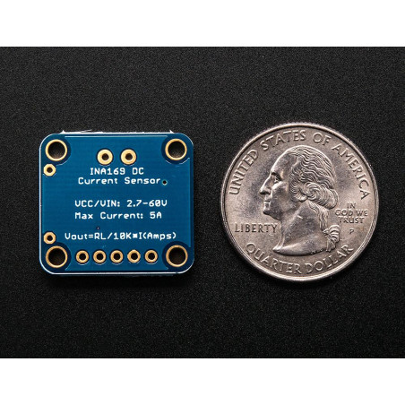 Adafruit INA169 Analog DC Current Sensor Breakout - 60V 5A Max