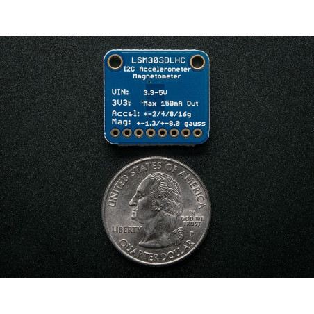Adafruit Triple-axis Accelerometer + Magnetometer (Compass) Board