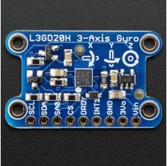 Triple-Axis Gyro Breakout Board - L3GD20/L3G4200 Upgrade - L3GD20H Adafruit 19040352 Adafruit