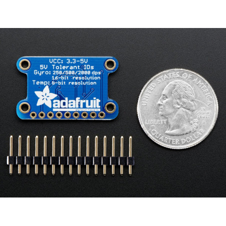 Triple-Axis Gyro Breakout Board - L3GD20/L3G4200 Upgrade - L3GD20H