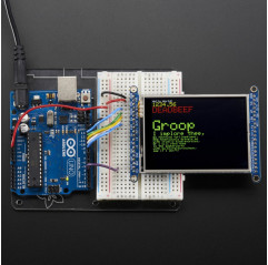 2.8" TFT LCD with Touchscreen Breakout Board w/MicroSD Socket - ILI9341 Adafruit19040359 Adafruit