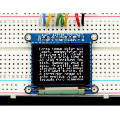 Adafruit OLED Breakout Board - 16-bit Color 1.27" w/microSD holder Adafruit 19040365 Adafruit