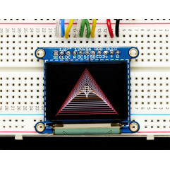 Adafruit OLED Breakout Board - 16-bit Color 1.27" w/microSD holder Adafruit19040365 Adafruit