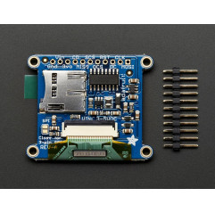Adafruit OLED Breakout Board - 16-bit Color 1.27" w/microSD holder Adafruit19040365 Adafruit