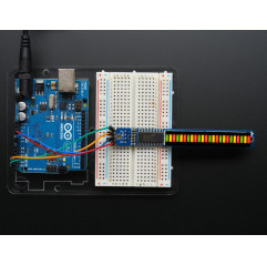 Adafruit Bi-Color (Red/Green) 24-Bar Bargraph w/I2C Backpack Kit Adafruit 19040368 Adafruit