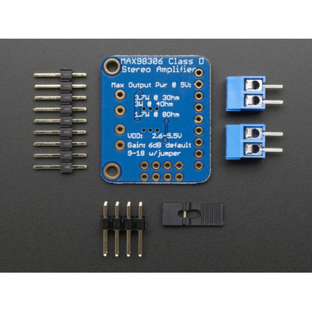 Adafruit Stereo 3.7W Class D Audio Amplifier