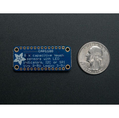 Adafruit 8-Key Capacitive Touch Sensor Breakout - I2C or SPI Adafruit 19040375 Adafruit