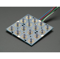 Adafruit Trellis Monochrome Driver PCB for 4x4 Keypad & 3mm LEDs Adafruit 19040376 Adafruit