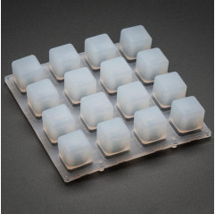 Silicone Elastomer 4x4 Button Keypad - for 3mm LEDs Adafruit19040377 Adafruit