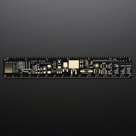 Adafruit PCB Ruler v2 - 6" - Default