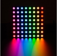 Adafruit NeoPixel NeoMatrix 8x8 - 64 RGB LED Pixel Matrix Adafruit 19040414 Adafruit