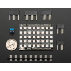 Adafruit NeoPixel Shield for Arduino - 40 RGB LED Pixel Matrix Adafruit19040418 Adafruit