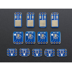 Adafruit SMT Breakout PCB Set For SOT-23, SOT-89, SOT-223 and TO252 Adafruit19040427 Adafruit