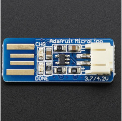 Adafruit Micro Lipo - USB LiIon/LiPoly charger Adafruit 19040437 Adafruit