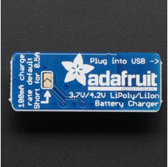 Adafruit Micro Lipo - USB LiIon/LiPoly charger Adafruit 19040437 Adafruit