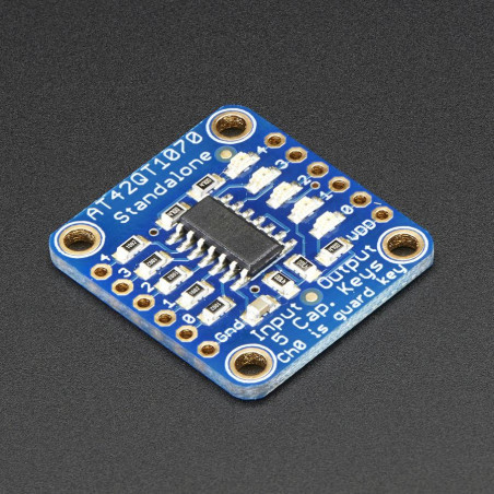 Adafruit Standalone 5-Pad Capacitive Touch Sensor Breakout Adafruit19040439 Adafruit