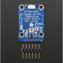 Adafruit Standalone Toggle Capacitive Touch Sensor Breakout Adafruit 19040441 Adafruit