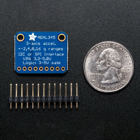 ADXL345 - Triple-Axis Accelerometer (+-2g/4g/8g/16g) w/ I2C/SPI