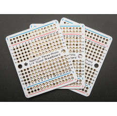 Adafruit Perma-Proto - pack of 3 - Quarter size Adafruit19040455 Adafruit