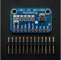 Adafruit ADS1015 12-Bit ADC - 4 Channel with Programmable Gain Amplifier Adafruit 19040459 Adafruit