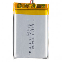 Lithium Ion Battery - 1Ah E-Textiles 19020005 DHM