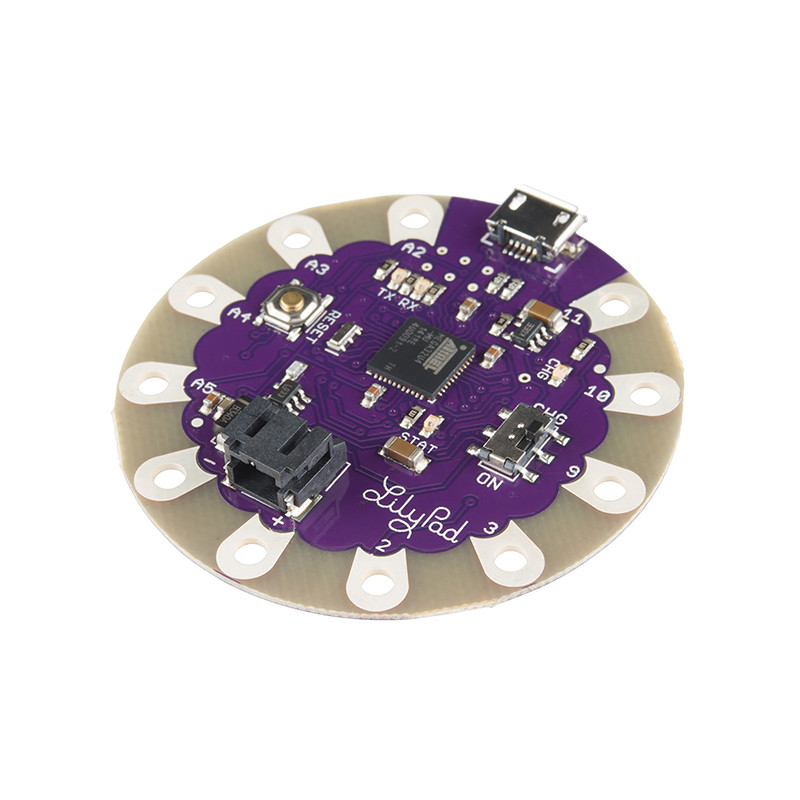 LilyPad Arduino USB - ATmega32U4 Board E-Textiles 19020009 DHM