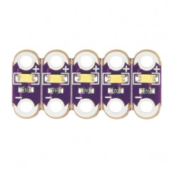 LilyPad LED White (5pcs) E-Textiles 19020013 DHM