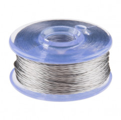 Conductive Thread Bobbin - 12m (Smooth, Stainless Steel) E-Textiles19020024 DHM