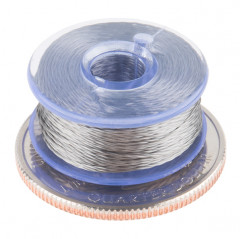 Conductive Thread Bobbin - 12m (Smooth, Stainless Steel) E-Textiles19020024 DHM