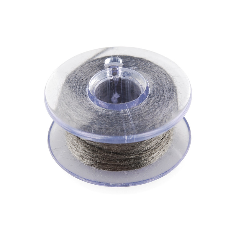 Conductive Thread Bobbin - 30ft (Stainless Steel) E-Textiles19020029 DHM