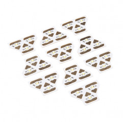 Chibitronics White LED MegaPack (30 Stickers) E-Textiles 19020053 DHM