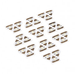 Chibitronics White LED MegaPack (30 Stickers) E-Textiles19020053 DHM