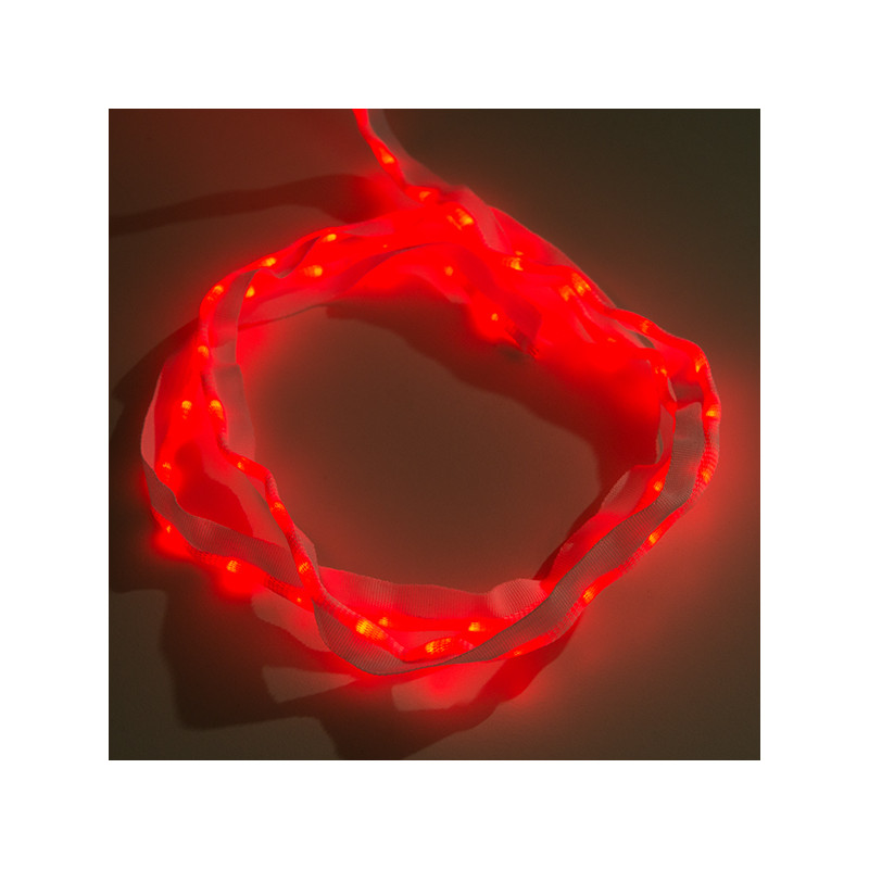 Sewable LED Ribbon - 1m, 50 LEDs (Red) E-Textiles 19020066 DHM